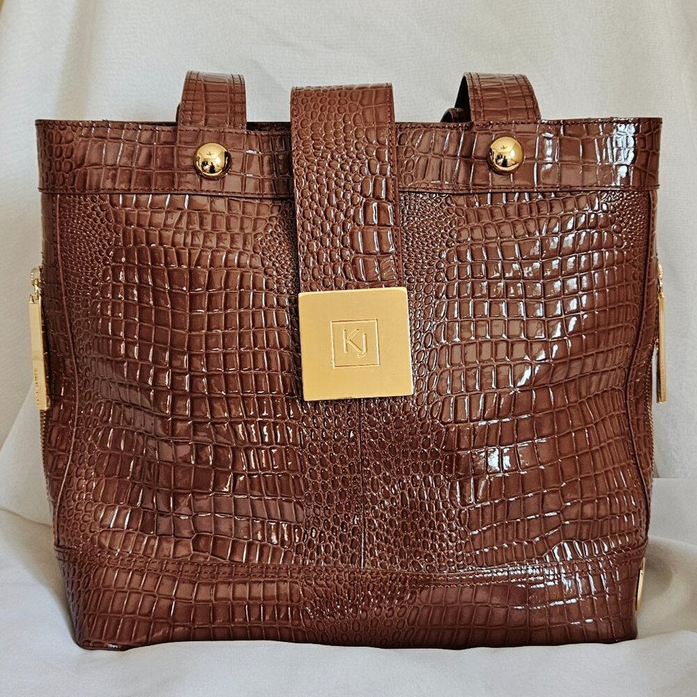 Kara James Leather Handbag